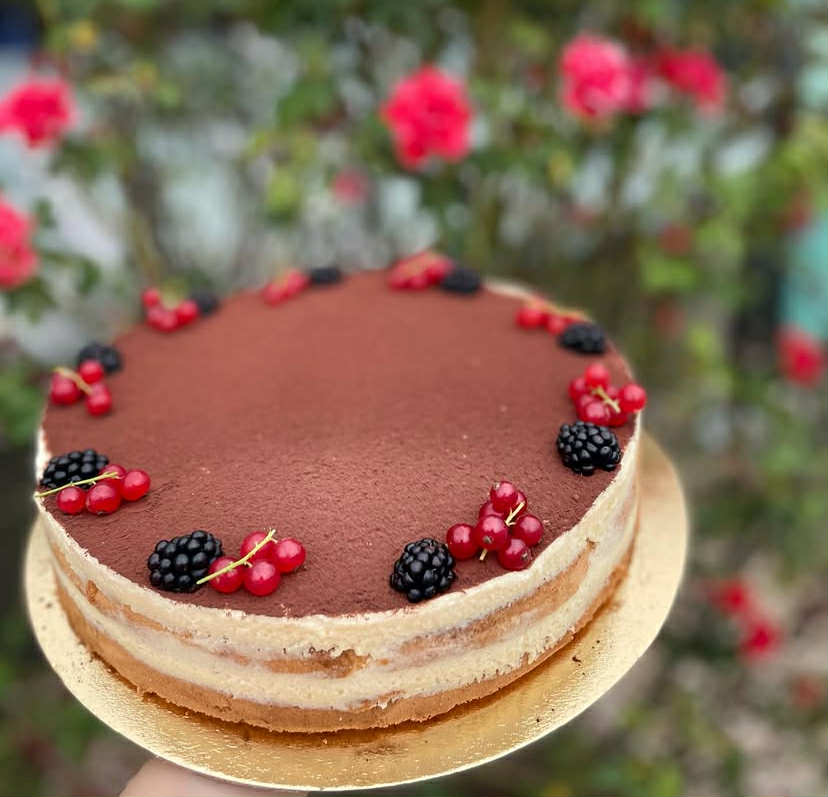 Gluténmentes Tiramisu torta