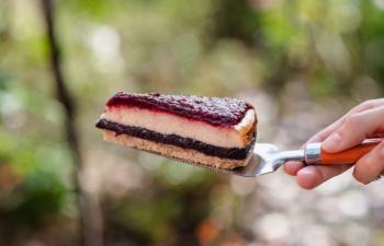 Meggyes mákos sajttorta (14 szeletes) 2.Kép