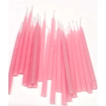 Szál gyertya - fehér, kék vagy rózsaszín